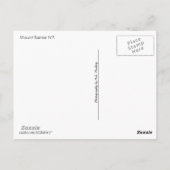 Paradies (Monte Rainier) Collage Postkarte (Rückseite)