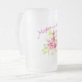 Paradies Mutter der Brautgeschenke Mattglas Bierglas (Vorderseite Links)