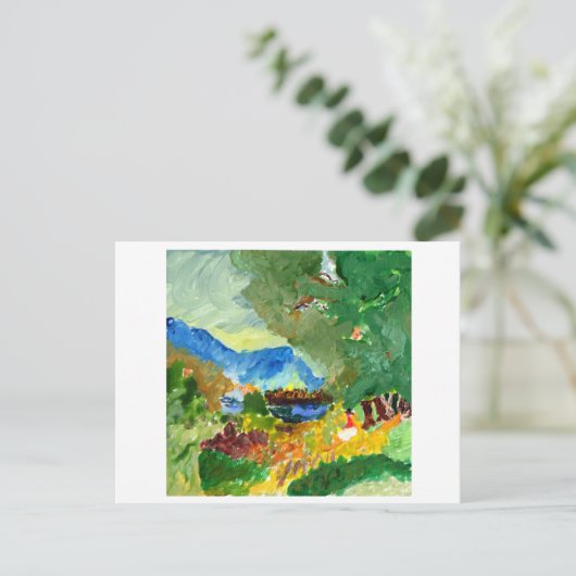 Paradies nach Karte (Stehend Vorderseite)