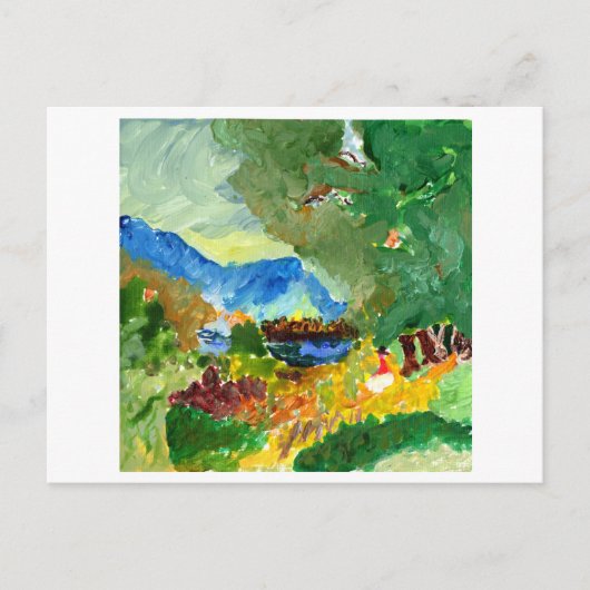 Paradies nach Karte (Vorderseite)