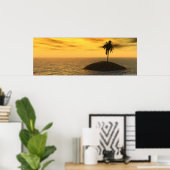 Paradies: ohne Schwebeflug Poster (Heimbüro)