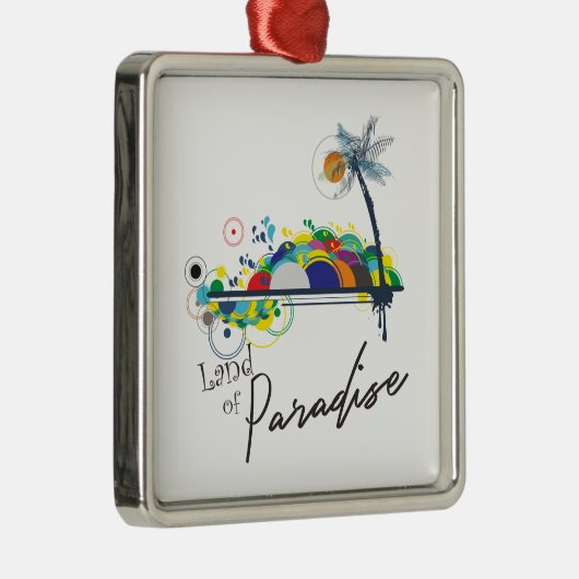 Paradies Ornament Aus Metall (Rechts)