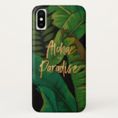 Paradies Palm Hawaiian Aloha - Mehrfarbig Case-Mate iPhone Hülle (Rückseite)