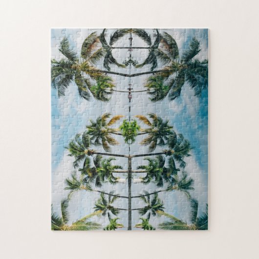 Paradies Palmen Puzzle (Vertikal)