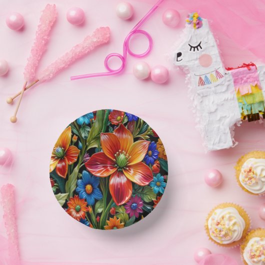 Paradies - Papierplatte Pappteller (Party)