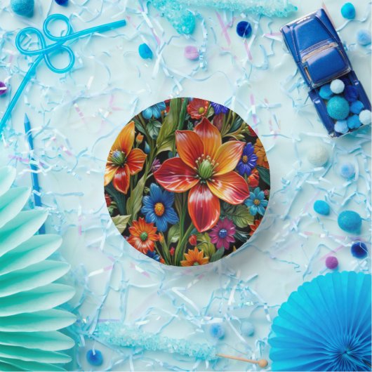 Paradies - Papierplatte Pappteller (Party)