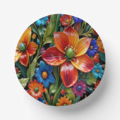 Paradies - Papierplatte Pappteller (Vorderseite)