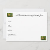 Paradies-Party Einladung (Rückseite)