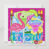 Paradies PARTY / Luau - SRF Einladung (Vorderseite)