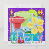 Paradies PARTY / Luau - SRF Einladung (Vorderseite)