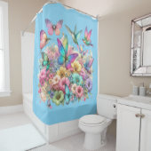 Paradies Pastel Duschvorhang (Beispiel)