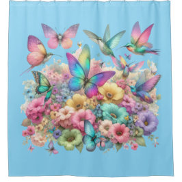 Paradies Pastel Duschvorhang