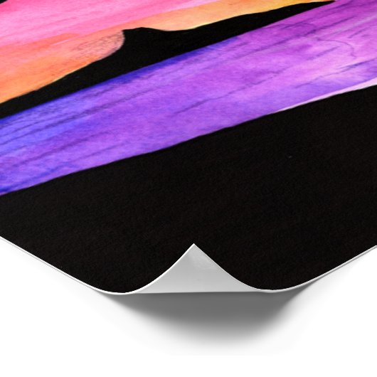 Paradies Poster (Ecke)