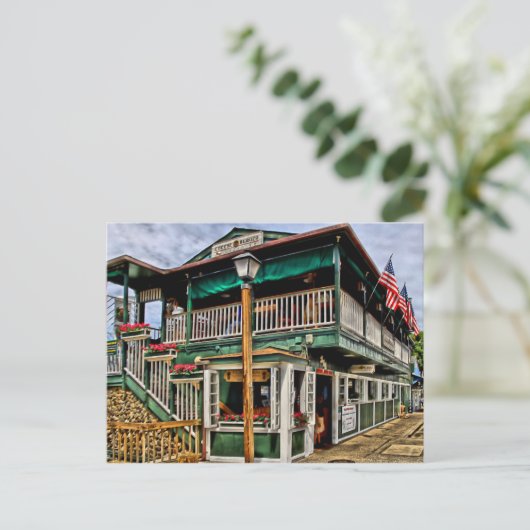 Paradies Postkarte (Stehend Vorderseite)