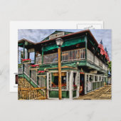 Paradies Postkarte (Vorne/Hinten)