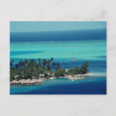 Paradies Postkarte (Vorderseite)