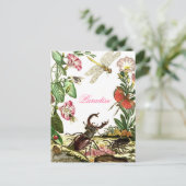 Paradies Postkarte (Stehend Vorderseite)