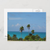 Paradies Postkarte (Vorne/Hinten)