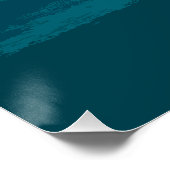 Paradies Retro Poster (Ecke)