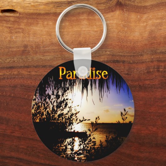 Paradies Schlüsselanhänger (Vorderseite)