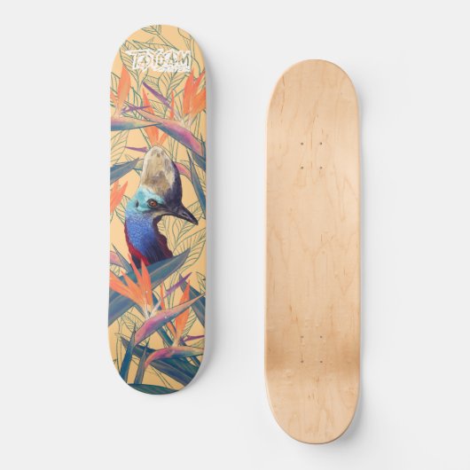 Paradies Skateboard (Vorderseite)