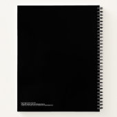 Paradies-Spiralheft Notizbuch (Rückseite)