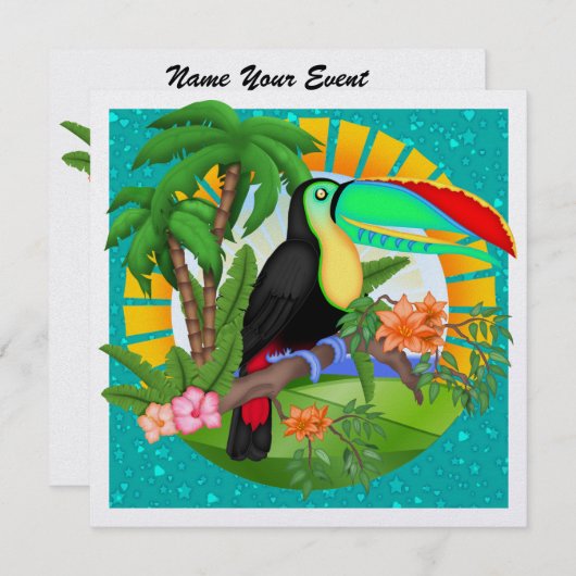 Paradies - SRF Einladung (Vorne/Hinten)