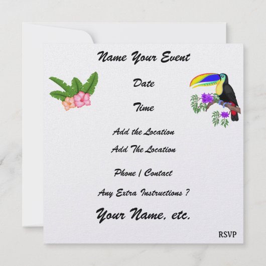 Paradies - SRF Einladung (Rückseite)