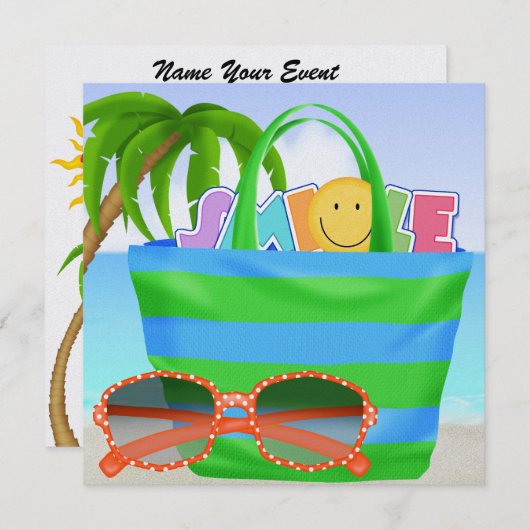 Paradies - SRF Einladung (Vorne/Hinten)