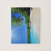 Paradies-Strand Puzzle (Vertikal)