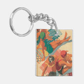 Paradies-Strand-Verein Schlüsselanhänger (Vorderseite links)