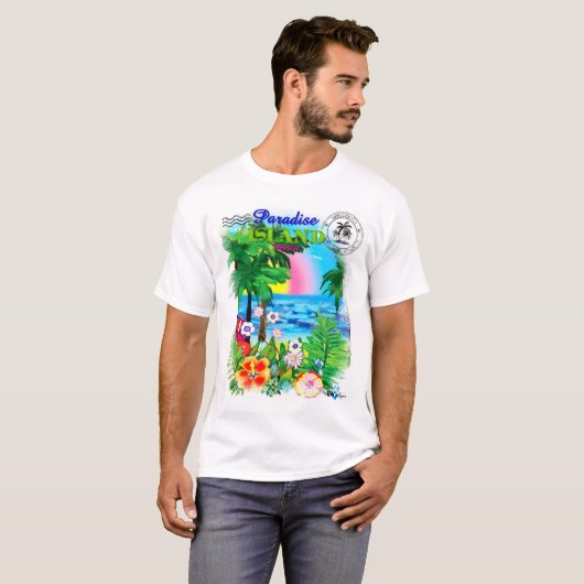 Paradies T-Shirt (Vorne ganz)