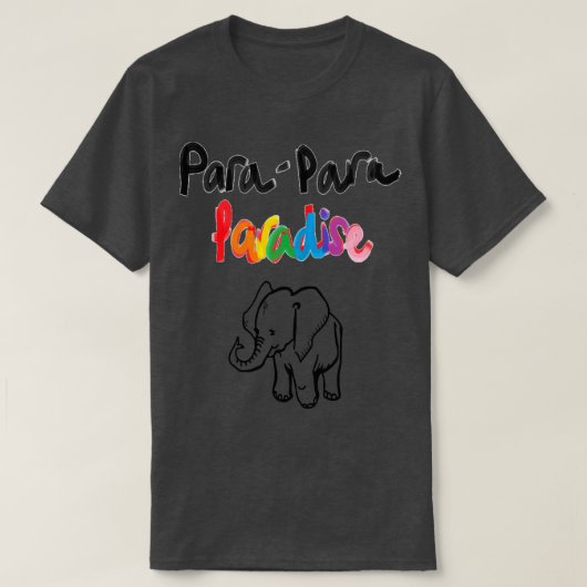 Paradies T-Shirt (Design vorne)