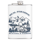 Paradies Tasse Flachmann (Vorderseite)