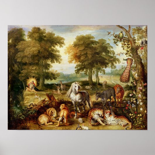 Paradies Terrestria Poster (Vorne)