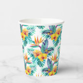 Paradies- und Orchideenvogel Pappbecher (Links)