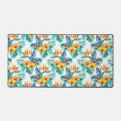 Paradies- und Orchideenvogel Schreibtischunterlage (Vorderseite)