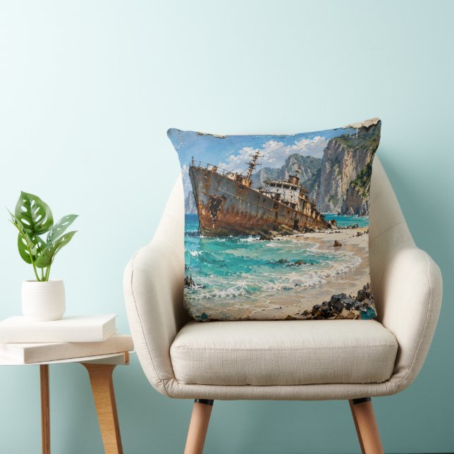 Paradies und Rost Kissen (Stuhl )