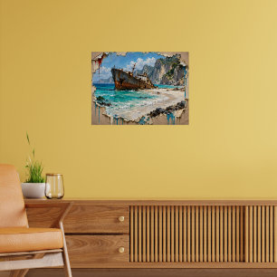 Paradies und Rost Poster
