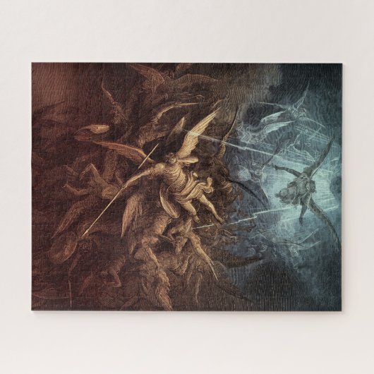 Paradies verloren: Fall der Rebellenengel Puzzle (Horizontal)