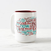 Paradies-verlorenes Buch IX: Der Fall Zweifarbige Tasse (Vorderseite Links)