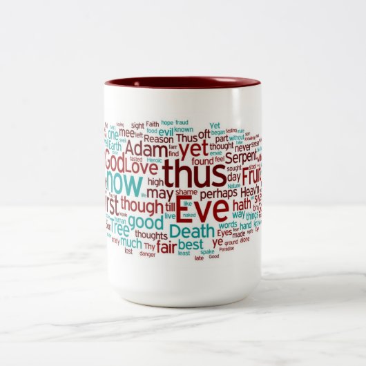 Paradies-verlorenes Buch IX: Der Fall Zweifarbige Tasse (Mittel)