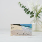 Paradies Visitenkarte (Stehend Vorderseite)