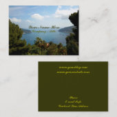 Paradies Visitenkarte (Vorne/Hinten)