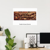Paradies von Jacopo Tintoretto Poster (Heimbüro)