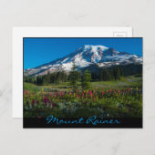 Paradies Wiesen Wildblumen Postkarte (Vorne/Hinten)