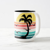 Paradies Zweifarbige Tasse (VorderseiteRechts)