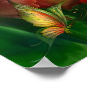 Paradiesfarben Poster (Ecke)