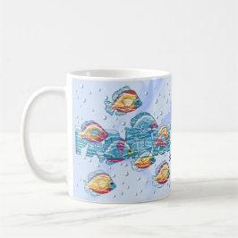 Paradiesfisch Kaffeetasse