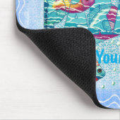 Paradiesfisch Mousepad (Ecke)